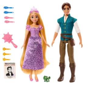 Disney Princess Rapunzel & Flynn Doll Set