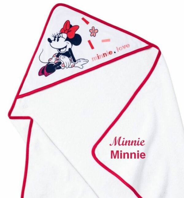 Minnie Mouse Hooded Towel - Image 2