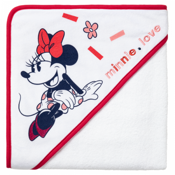 minnie mouse hooded towel