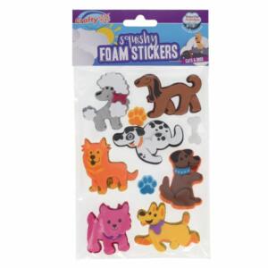 10 Foam Stickers - Dogs