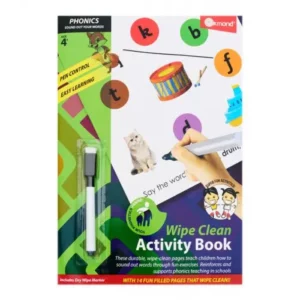 14Pg Wipe Clean Activity Phonics
