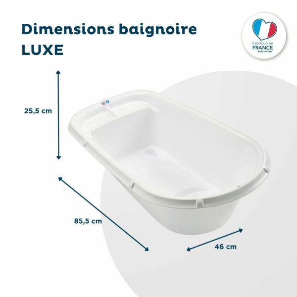 Thermobaby Luxe Baby Bath - White - Image 4