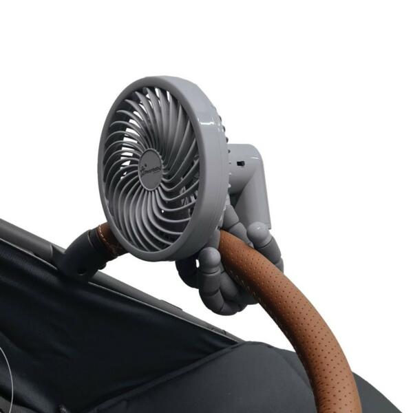 Dreambaby Smart-Grip Flexible Caged Fan - Grey - Image 5