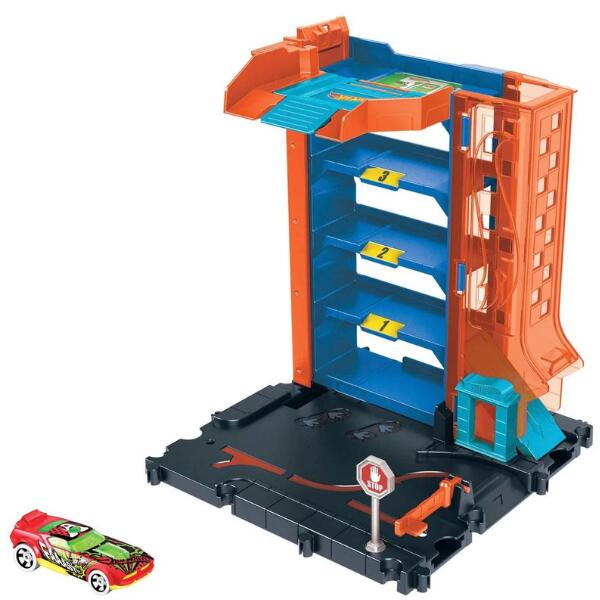 Hot Wheels City Downtown Car Park