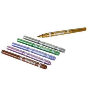 Crayola 6 Metallic Markers