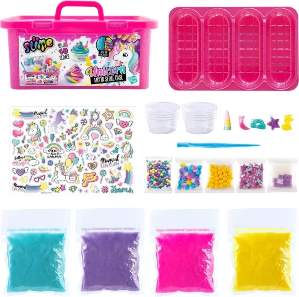 So Slime Unicorn Mix'In Slime Case