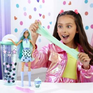 Barbie Pop Reveal Bubble Tea Series Green Tea Doll