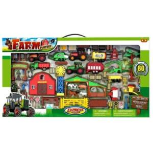 Express Wheels - 80 Piece Farm Play Set