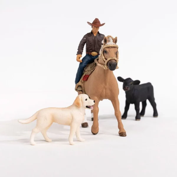 Schleich 42578 Farm Western Riding - Image 2