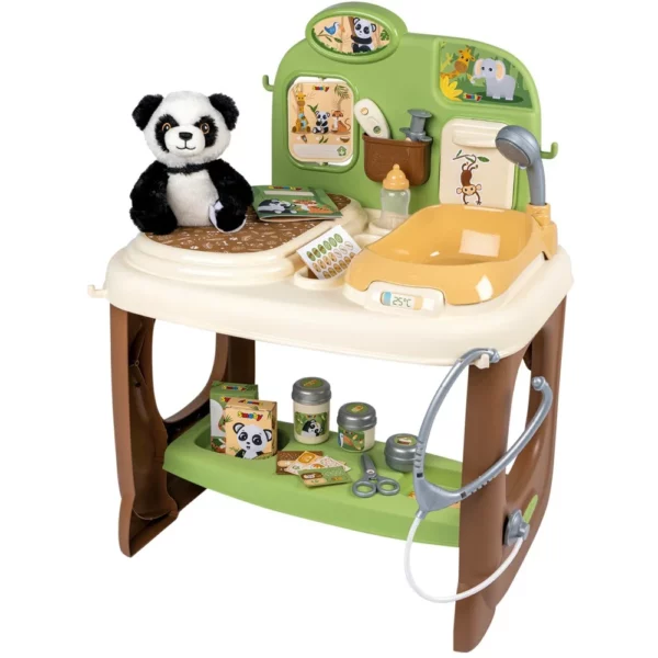 Smoby Animal Care Center with Panda + 19 Accessories - Image 6