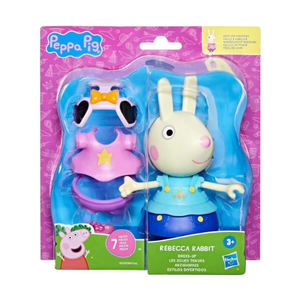 Peppa Pig Dress Up Action Figure Rebecca Rabbit - Image 3