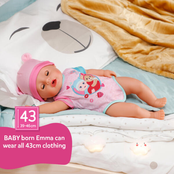 Baby Born Emma 43cm Doll - Image 9