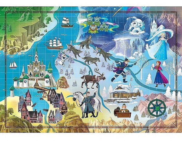 Clementoni Frozen 1000 Piece Puzzle - Image 2
