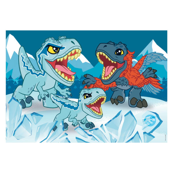 Clementoni Jurassic World 2 x 20 Piece Puzzles - Image 3