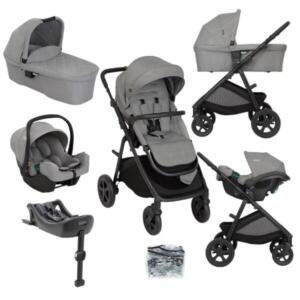 Graco Near2Me DLX Trio Travel System Bundle with Isofix Base