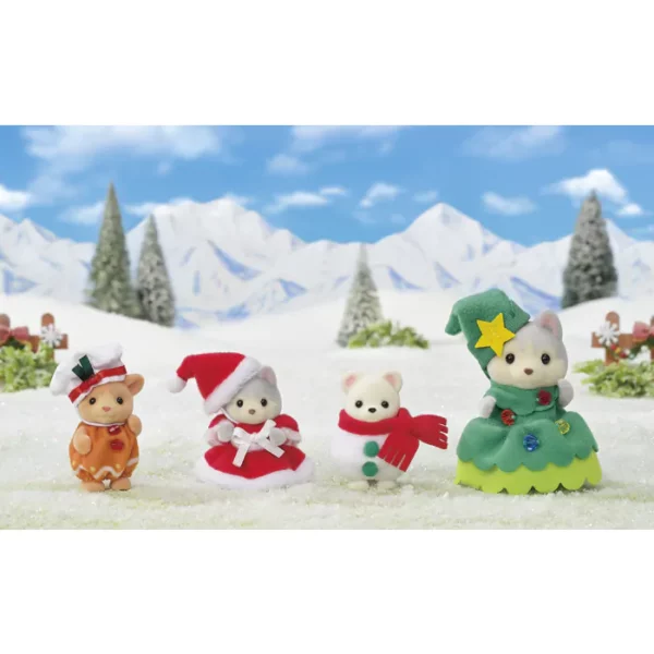 Sylvanian Families Happy Christmas Friends - Image 4