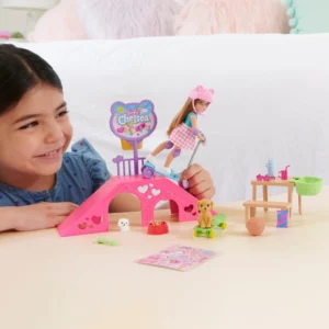 Barbie Chelsea Doll Skate Park Playset and Accessories