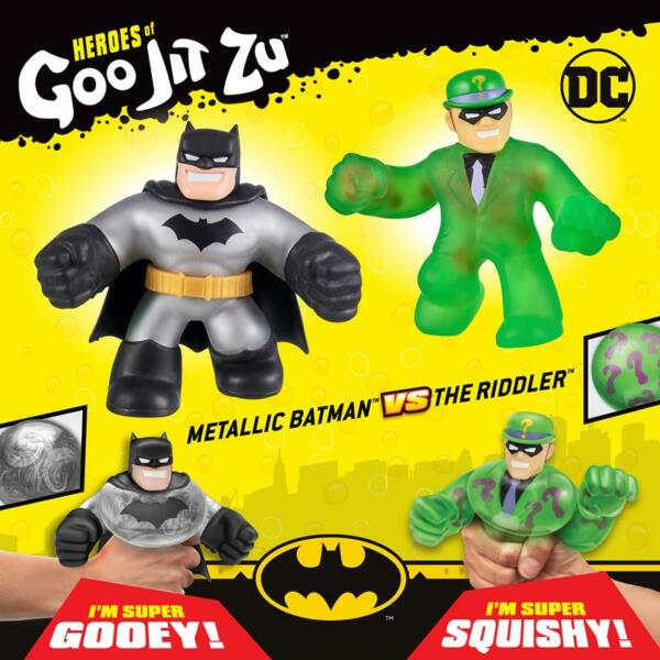 Heroes Of Goo Jit Zu Dc Versus Pack - Batman Vs Riddler