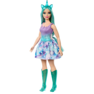 Barbie Unicorn Doll with Turquoise Fantasy Hair