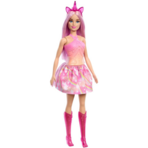 Barbie Unicorn Doll with Pink Fantasy Hair