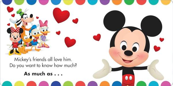 Disney Baby I Love You This Much Book - Image 2