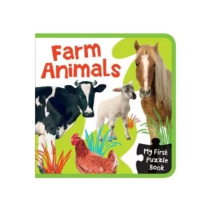 Farm Animals Puzzle Book
