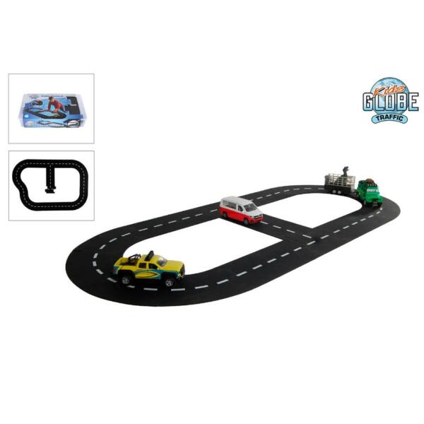 Kids Globe 18pc Car Track Road Division Puzzle