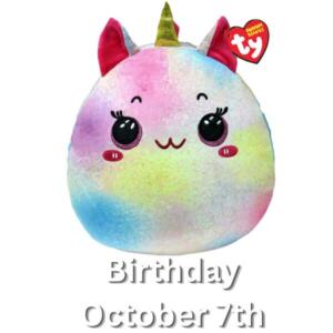 TY Squish-A-Boo Maisie Unicorn 20cm