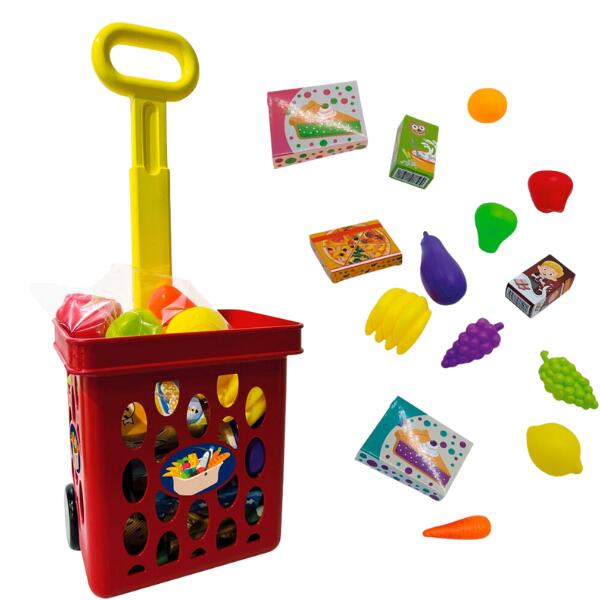 Juniors Home Shopping Trolley With Accessories