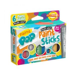 Paint Pop Sticks Metallic 6 pack