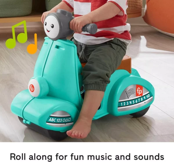 Fisher Price Laugh & Learn Smart Stages Scooter - Image 4