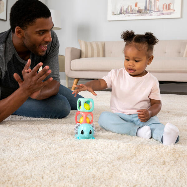 Lamaze Stack Rattle Roll Block Set