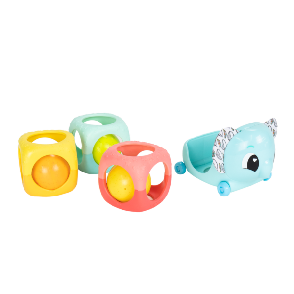 Lamaze Stack Rattle Roll Block Set