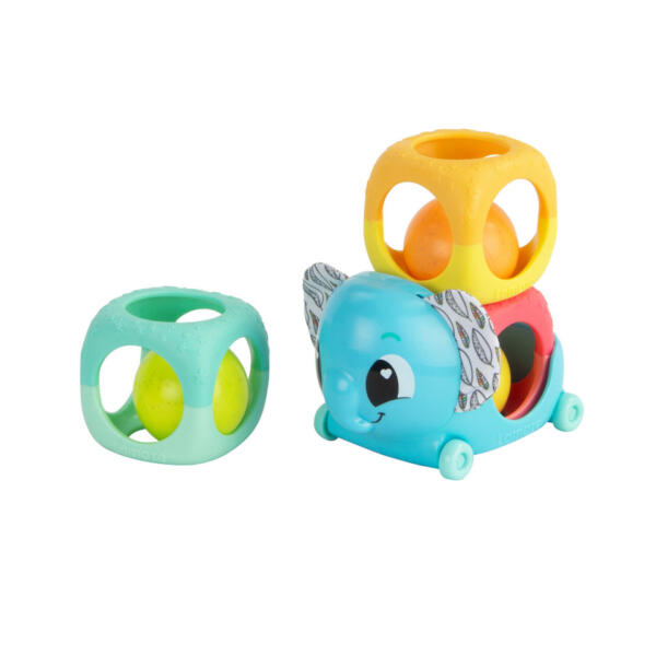 Lamaze Stack Rattle Roll Block Set