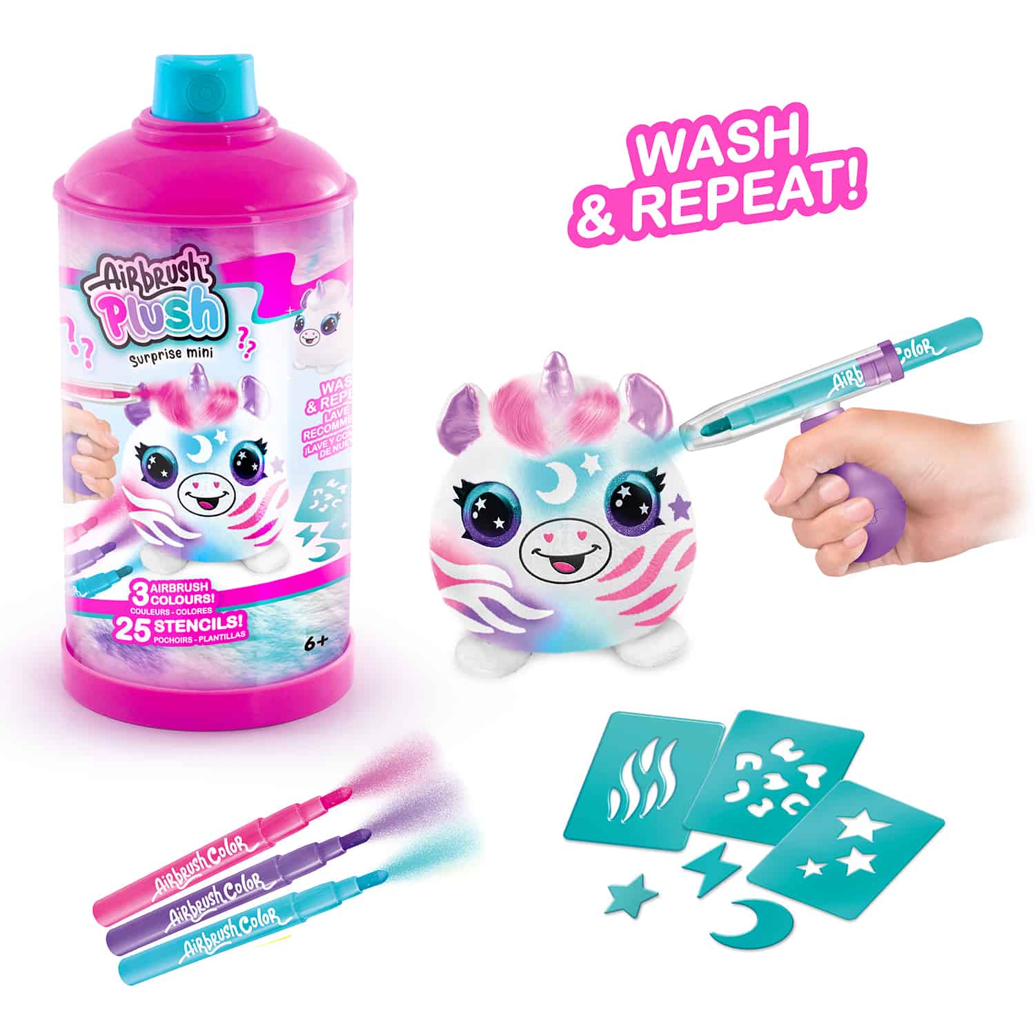 Airbrush Plush Surprise