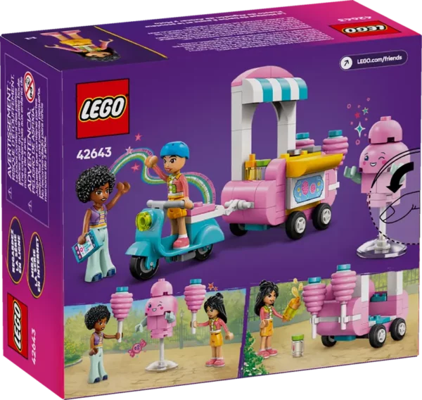 LEGO Friends 42643 Cotton Candy Stand and Scooter - Image 2