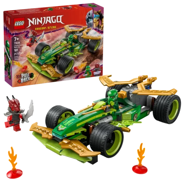 LEGO Ninjago 71828 Lloyd's Pull-Back Race Car
