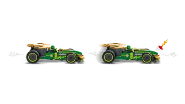 LEGO Ninjago 71828 Lloyd's Pull-Back Race Car - Image 6