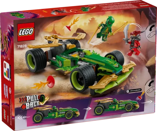 LEGO Ninjago 71828 Lloyd's Pull-Back Race Car - Image 2