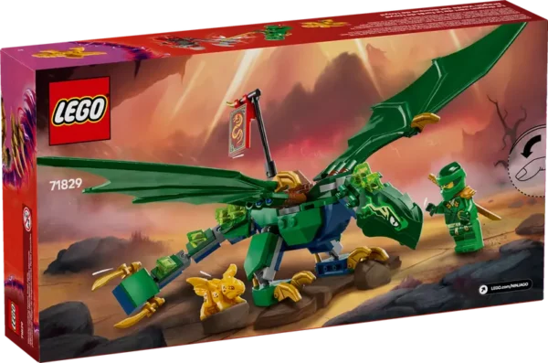 LEGO Ninjago 71829 Lloyd's Green Forest Dragon - Image 2