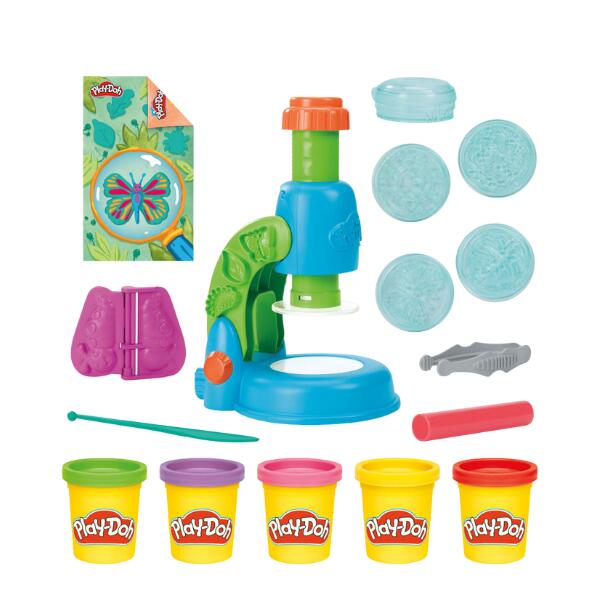 Play-Doh Light and Look Microscope Set