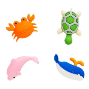 Emotionery Under The Sea Novelty Erasers Assortment