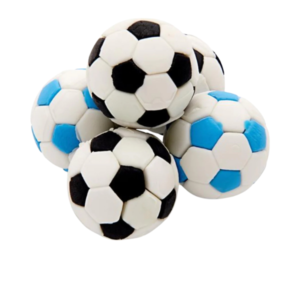 Emotionery Erasers Football Pack of 5