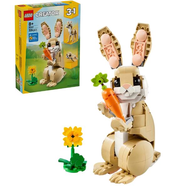 LEGO Creator 31162 3-in-1 Cute Bunny Set