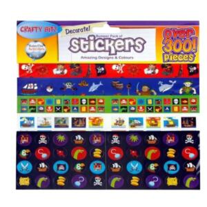 Crafty Bitz Bumper Stickers Pack Pirates