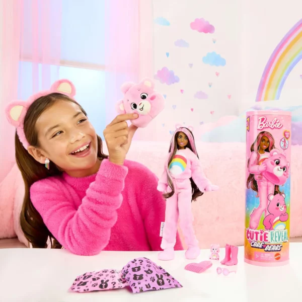 Barbie Cutie Reveal Care Bears Cheer Bear - Image 2