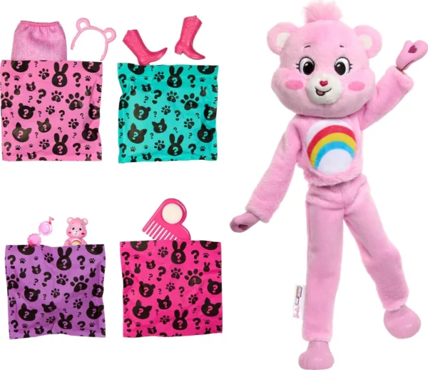 Barbie Cutie Reveal Care Bears Cheer Bear - Image 4
