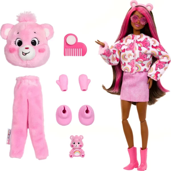 Barbie Cutie Reveal Care Bears Cheer Bear - Image 6