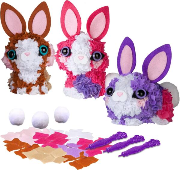 Fun Creations Pack of 3 Mascotas Bunnies - Image 2