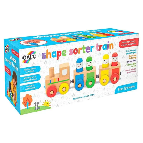 Galt Shape Sorter Train - Image 8